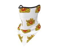 KQISANGM Bandane Fascia Per Capelli Asciugatura Rapida Protezione Uv Antivento Multifunzionale Repubblica Dell'Unione Del Myanmar Bandiera Stampa Passamontagna Scaldacollo Invernale Per Uomo E Donna