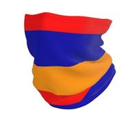 KQISANGM Scaldacollo Sciarpa Bandana Copricapo Multifunzionale Con Bandiera Dell'Armenia Elastico E Traspirante Scaldacollo Invernale Passamontagna Con Protezione Solare Per Uomo E Donna