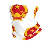 KQISANGM Scaldacollo Unisex Leggero Ad Asciugatura Rapida Bandana Multifunzionale Con Bandiera Repubblica Socialista Del Vietnam Per Uomini Donne Passamontagna Per Ciclismo Sport Corsa Escursionismo