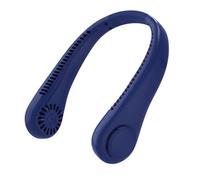 KQLHLHDYZ Ventilatore portatile da collo, ricaricabile tramite USB, senza pale, mini ventilatore personale, 3 velocità regolabili, ventola di raffreddamento indossabile per viaggi, sport, ufficio