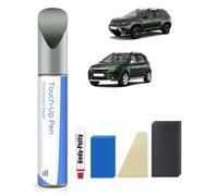 KQM Kaki Lichen/Dusty Grey Metallic Kit di pittura per ritocchi per Dacia Corrispondenza esatta - Riparazione di graffi e scheggiature