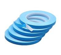 KQOO 5 pz 25 m/rotolo 3 mm-8 mm 4 mm 5 mm di larghezza nastro di trasferimento doppio lato conduttore termico nastro adesivo per chip PCB LED dissipatore di calore (dimensioni: 10 mm di larghezza)