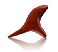 KQOZG Massaggiatore Trigger Point in Legno di Palissandro con Impugnatura Ergonomica per Massaggio Profondo dei Tessuti - Sollievo da Tensioni Muscolari dalla Testa ai Piedi