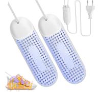 Kqwvz Asciuga Scarpe Elettrico, Asciugatrice Portatile Per Calzature, Asciuga Scarponi Da Sci, Per Asciugare Le Scarpe Sudate Ed Eliminare I Cattivi Odori, Spegnimento Auto 4/8/12 Ore