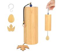 KQWVZ Campanelli Eolici In Bambù, Campana A Vento, Wind Chime Meditazione, Campanelle A Vento Giapponesi In Bambù, Scacciapensieri Yoga Per La Decorazione Della Casa, Yoga, Suono