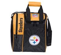 KR Strikeforce NFL Pittsburgh Steelers Tragetasche f r einzelne Bowlingkugeln mit Schuhfach