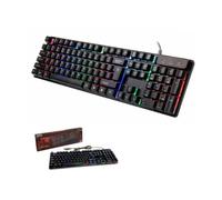 KR6300 TASTIERA GAMING LED KEYBOARD RETRO ILLUMINATA MULTICOLOR RGB PC