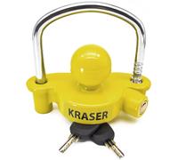 KR815 Antifurto Rimorchio Lucchetto per Traino Caravan Universale visibilità
