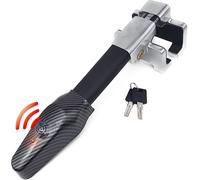 KR830 Antifurto Auto Con Allarme, 120Db, Blocca Sterzo Di Alta Sicurezza, Facile