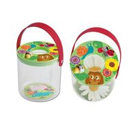 moses. Boccetta grande in legno, mini terrario con ingrandimento 3x e fori d'aria, lente d'ingrandimento per bambini, ideale per osservazioni della natura