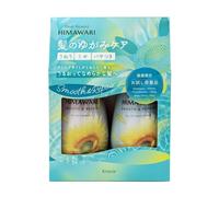 Kracie - Dear Beaute Himawari Smooth & Repair Oil In Shampoo & Conditioner Pair Set - 400ml + 400g