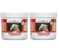 Kräuterhof, balsamo per cavalli, extra forte, in barattolo da 250 ml, confezione da 2 (2 x 250 ml = 500 ml)