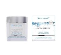 Kräuterhof® Peeling per il corpo dello zucchero (250 g): aiuta il corpo e il viso a ottenere una pelle delicata e liscia, esfoliante con cristalli fini, avvolto da acido ialuronico, vitamina E, olio