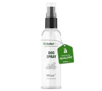 Deodorante alla menta senza alluminio in pratico nebulizzatore - profumo di menta fruttato per donne per freschezza e benessere durante tutto il giorno 1 x 100 ml