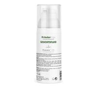 Kräutermax Fluido viso all'aloe vera con urea, olio di argan, burro di karité e olio di lavanda, crema idratante leggera giorno e notte, 75 ml