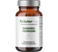 Kräutermax Melatonina 1 mg e Passiflora+ - 100 capsule
