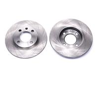 KRAFT AUTOMOTIVE 2x Disco Freni Anteriore Ø239mm Pieno per VW Polo Arosa 6N1