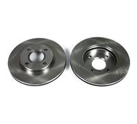KRAFT AUTOMOTIVE 2x Disco Freni Anteriore Ø258mm Ventilato per Ford Fuoco Torneo