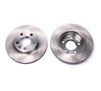KRAFT AUTOMOTIVE 2x Disco Freni Anteriore Ø280 MM Ventilato per VW IV