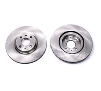 KRAFT AUTOMOTIVE 2x Disco Freni Anteriore Ø284 MM per Fiat Bravo II 198 1.4