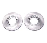 KRAFT AUTOMOTIVE 2x Disco Freno Posteriore Ø280mm Pieno per Ford Transit