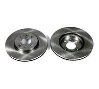 KRAFT AUTOMOTIVE 2x Disco Frontale Ø257mm Ventilato per Fiat 500 Alfa Romeo