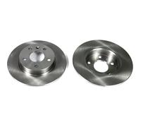 KRAFT AUTOMOTIVE 2x Disco Posteriore Ø264mm per Opel Meriva Astra H L48 1.4