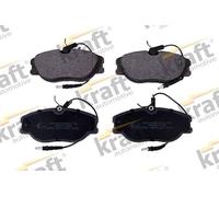 Kraft Automotive 6005670 - Kit Pastiglie Freno, Freno A Disco