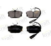 Kraft Automotive 6010905 - Kit Pastiglie Freno, Freno A Disco
