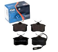 Pastiglie freno Assale posteriore 6010960 KRAFT AUTOMOTIVE per VW FORD SEAT