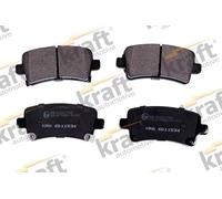 Kraft Automotive 6011534 - Kit Pastiglie Freno, Freno A Disco