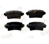 KRAFT AUTOMOTIVE Kit pastiglie freno, Freno a disco per NISSAN OPEL RENAULT