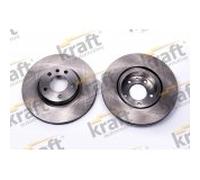 2x Disco freno ventilato 6041600 KRAFT AUTOMOTIVE per OPEL OMEGA B OMEGA A