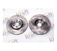 2x Disco freno ventilato 6045470 KRAFT AUTOMOTIVE per RENAULT GRAND SCÉNIC II