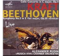Kraft: Cello Concerto in C major, Op. 4 / Beethoven: Symphony No. 3 in E flat major, Op. 55 "Eroica"
