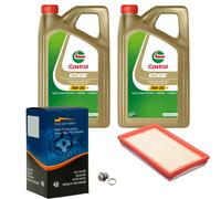 KRAFT Controllo Set 10 L Castrol EDGE 5W-30 Per Subaru Forester 2.0 X AWD