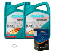 KRAFT Controllo Set 10L ADDINOL SUPER LIGHT 5W-40 Per Isuzu Trooper II UB