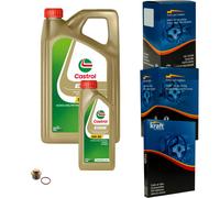 KRAFT Controllo Set 6 L Castrol EDGE 5W-30 Per Mazda 5 2.0 CD