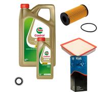 KRAFT Controllo Set 6 L Castrol EDGE 5W-30 Per Opel Vivaro Kasten 2.0 CDTi