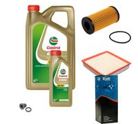 KRAFT Controllo Set 6 L Castrol EDGE 5W-30 Per Opel Vivaro Kasten 2.0 CDTi
