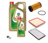 KRAFT Controllo Set 6 L Castrol EDGE 5W-30 Per Opel Vivaro Kasten 2.0 CDTi