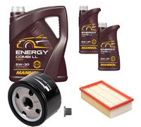 KRAFT Controllo Set 7 L MANNOL Energy Combi LL 5W-30 Per Renault Clio III