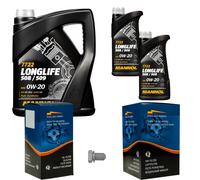 KRAFT Controllo Set 7 L MANNOL LONGLIFE 508/509 0W-20 Per VW Passat Variant