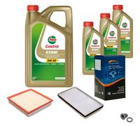 KRAFT Controllo Set 8 L Castrol EDGE 5W-30 Per Opel Vivaro Kasten 2.0 CDTi