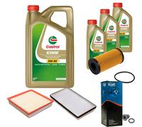 KRAFT Controllo Set 8 L Castrol EDGE 5W-30 Per Opel Vivaro Kasten 2.0 CDTi