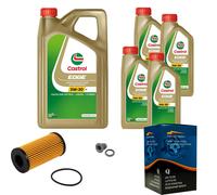 KRAFT Controllo Set 9 L Castrol EDGE 5W-30 M Per Nissan Qashqai +2 I 2.0 dCi