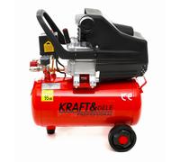 KRAFT DELE Compressore Ad Aria 24 L 3,8 KM 8 Bar Compressore Per Officina