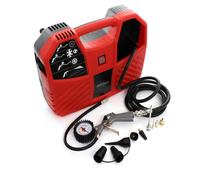 Kraft DELE Compressore ad Aria Senza Olio 1100W 8 Bar 180l Portatile Compatto