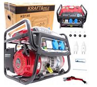 kraft&dele Generatore Benzina Silenzioso 3 PS Gruppo Elettrogeno