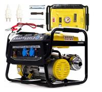 KRAFT DELE Gruppo Elettrogeno Inverter 3500 W Benzina LCD 12/230 V